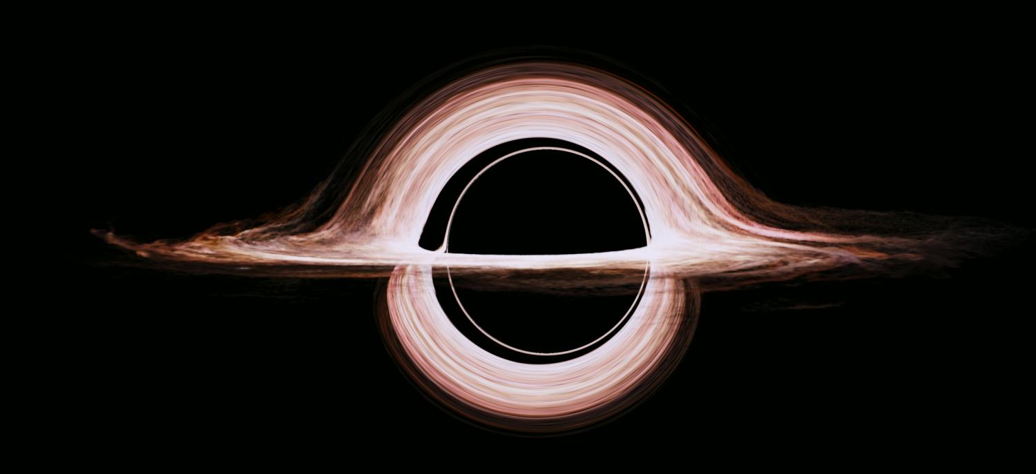 Simulación de un disco de acrecimiento en torno a un agujero negro (Double Negative / Classical and Quantum Gravity, 2015).